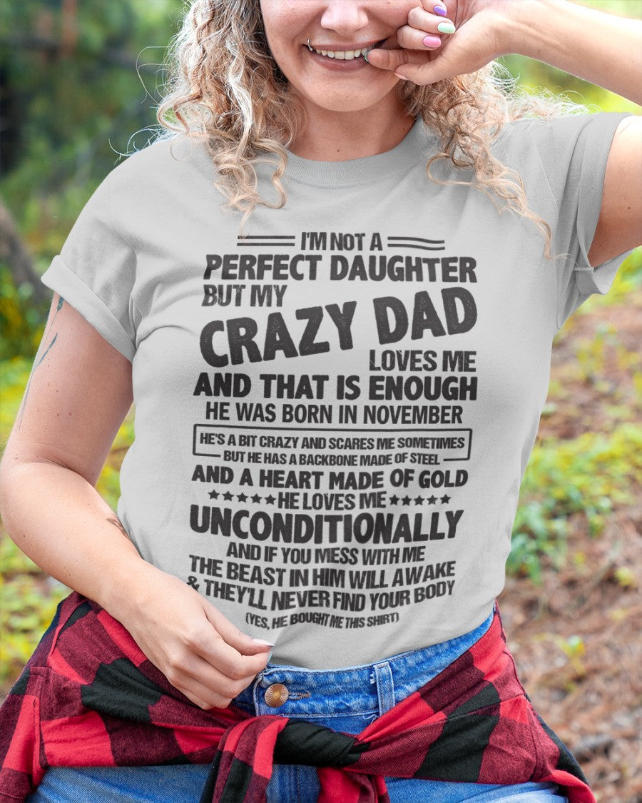 November - I'm Not A Perfect Daughter But My Crazy Dad - FROM MAN ccdi11 (SKU07-183-11)