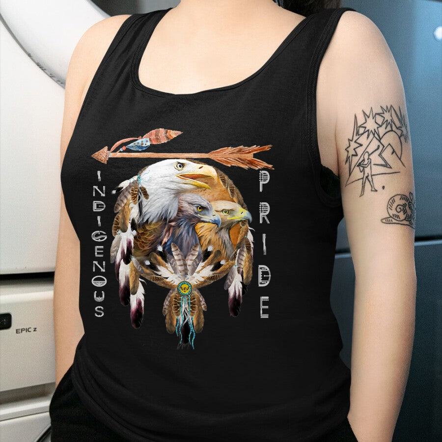 Native American T-Shirts, Vintage Native American Unisex T-Shirt/Hoodie/Sweatshirt HLT00 - Native American Indian Tribal Art T-Shirt