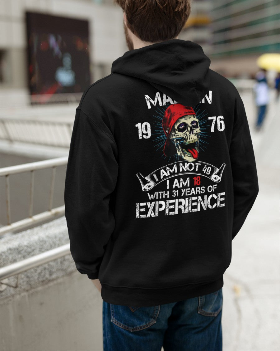 Years of experience 2025 - US1976 (SKU07-96-76)