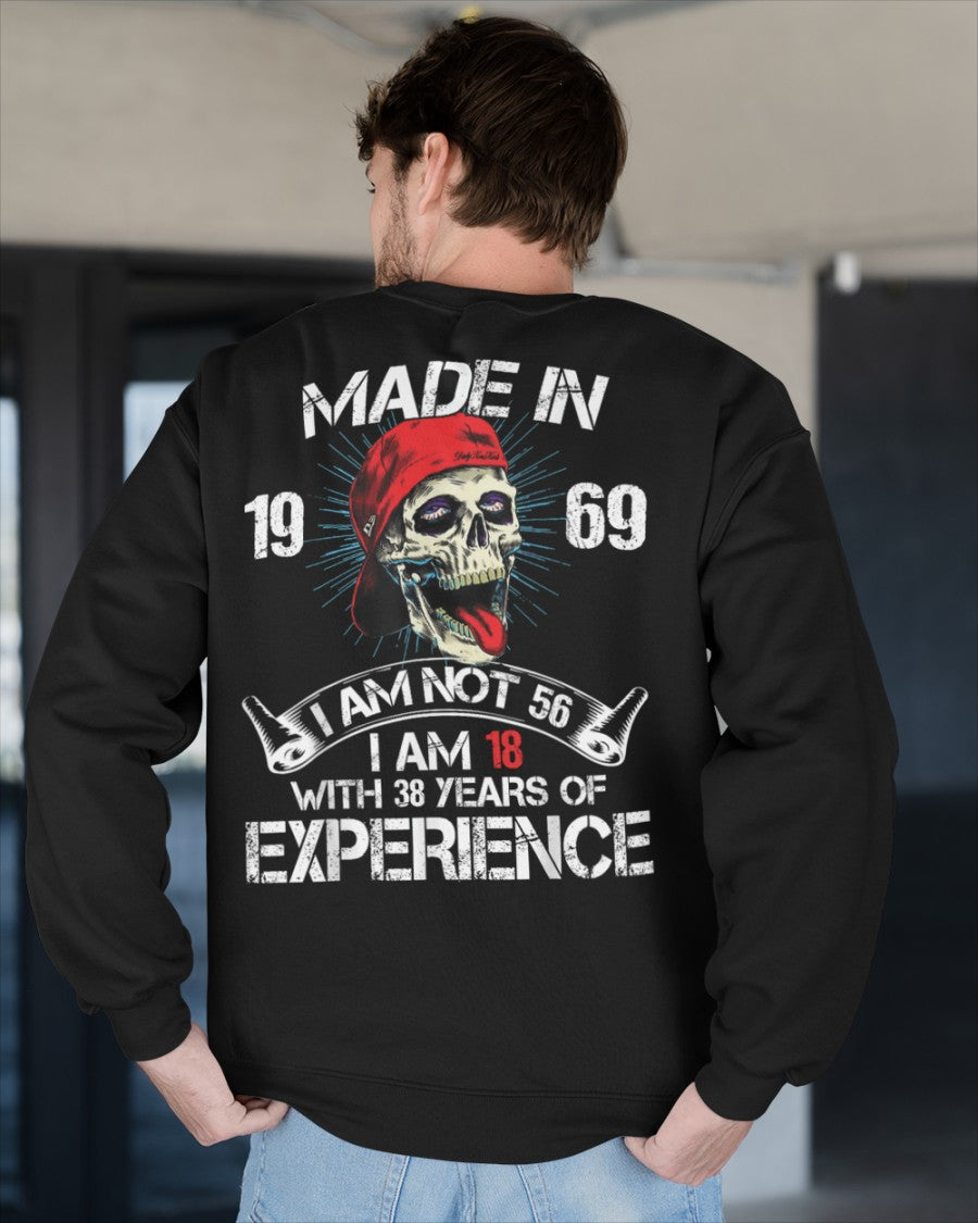 Years of experience 2025 - US1969 (SKU07-96-69)