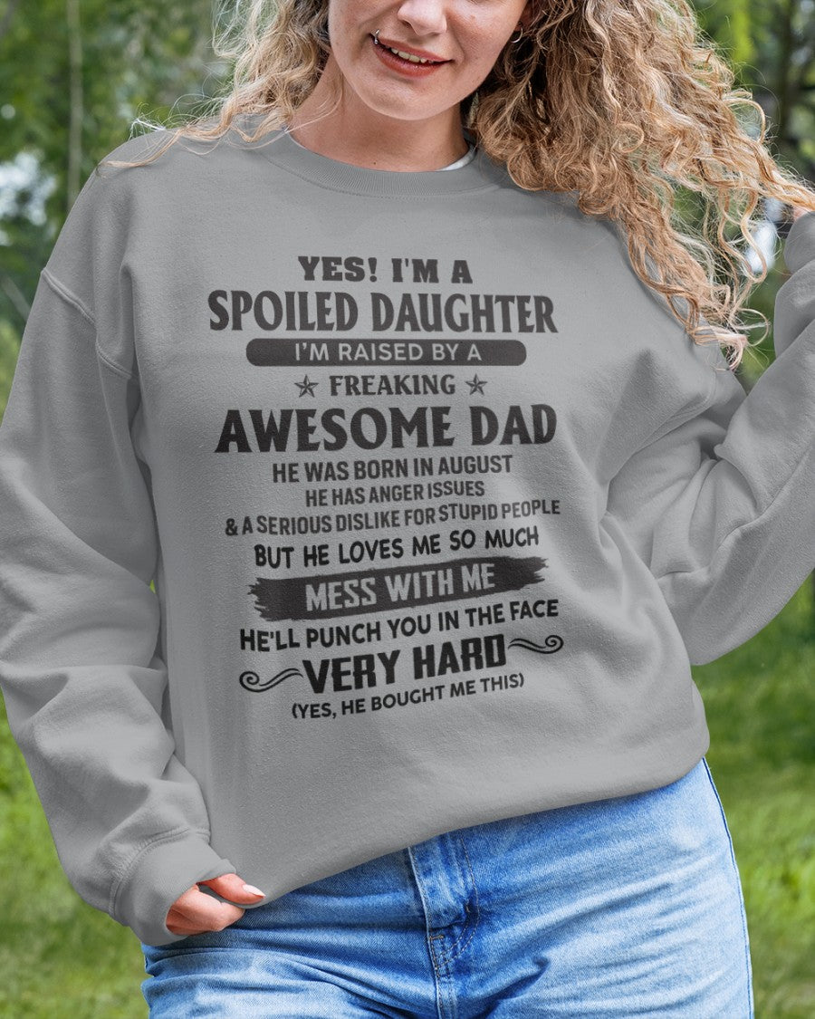 August - Awesome Dad - Perfect gift for your daughter - ccdi08 FROM MAN (SKU07-138-08)