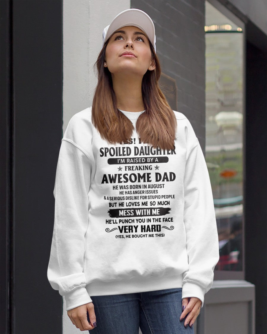 August - Awesome Dad - Perfect gift for your daughter - ccdi08 FROM MAN (SKU07-138-08)