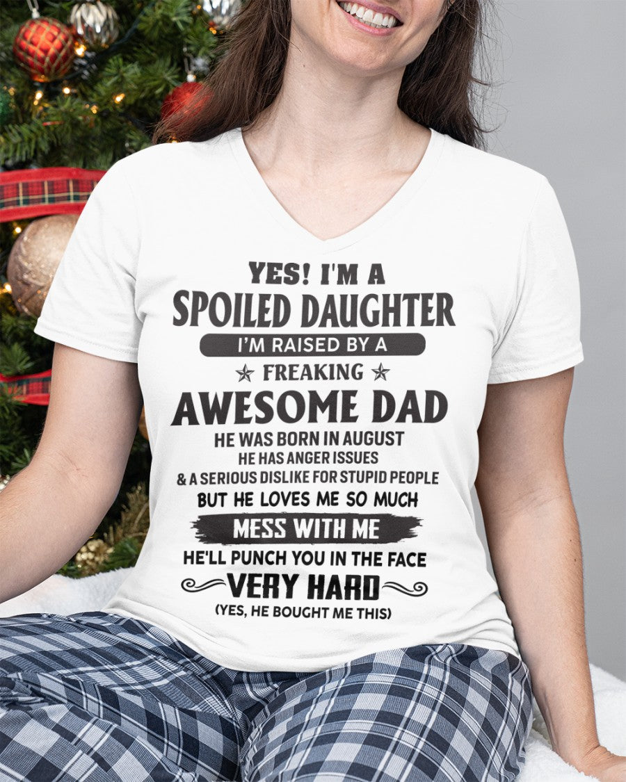 August - Awesome Dad - Perfect gift for your daughter - ccdi08 FROM MAN (SKU07-138-08)