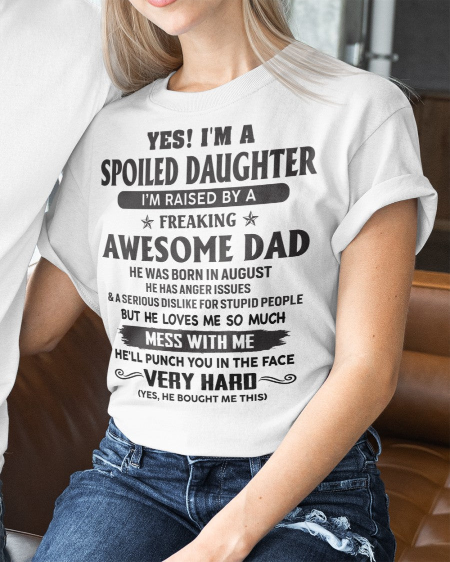 August - Awesome Dad - Perfect gift for your daughter - ccdi08 FROM MAN (SKU07-138-08)