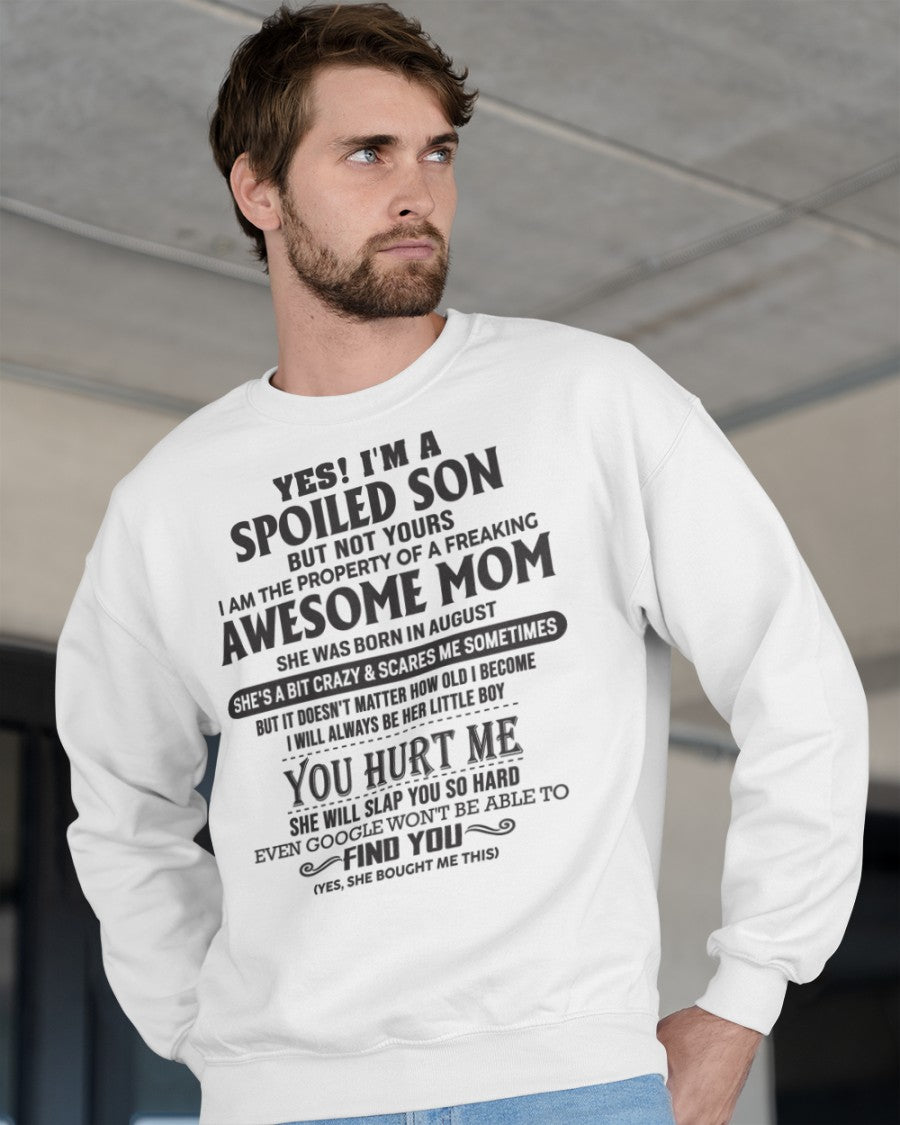 August - Awesome Mom - Perfect gift for your son - ccdi08 FROM WOMAN (SKU-MS01-08)