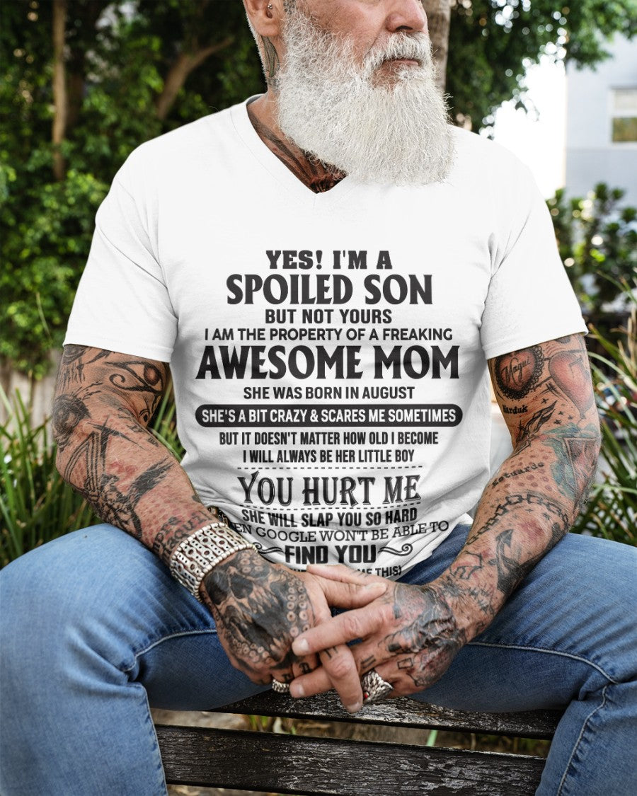 August - Awesome Mom - Perfect gift for your son - ccdi08 FROM WOMAN (SKU-MS01-08)