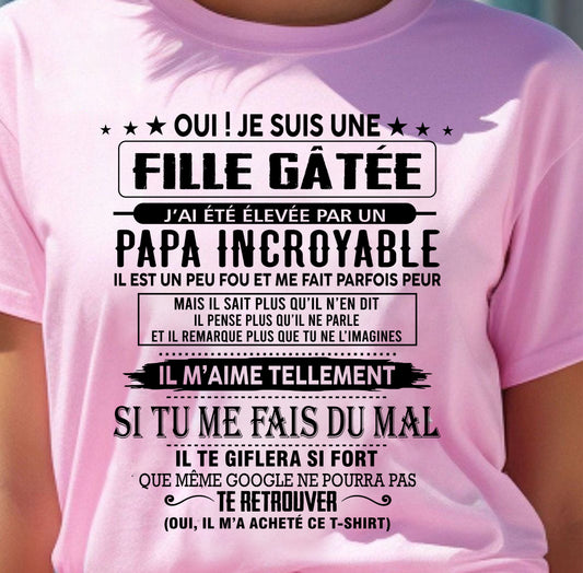 FILLE GÂTÉE – CADEAU DE PAPA - fr00 / ccdi00 (SKU26T-01106-00)