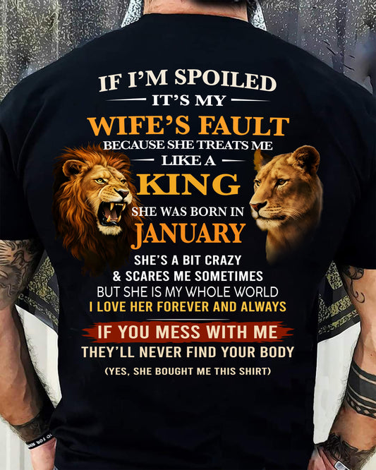 JANUARY - SPOILED HUSBAND - GIFT FROM WIFE - CCDI01 (SKU26T-01-60-01)