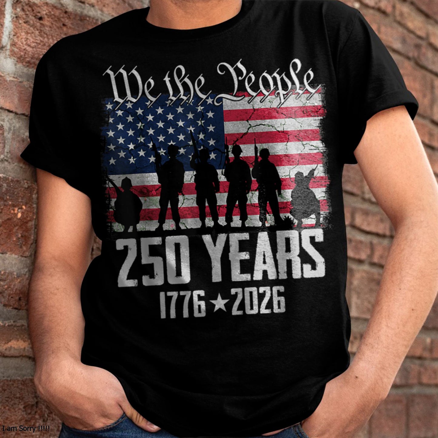 U.S 250th BIRTHDAY T-SHIRT - US250 (SKU26T-0183)