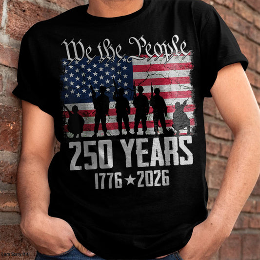 U.S 250th BIRTHDAY T-SHIRT - US250 (SKU26T-0183)