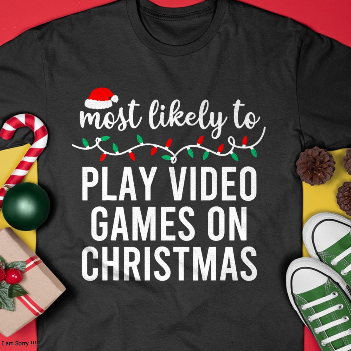 Christmas Shirts for Family, Funny christmas shirts, Christmas Unisex T-Shirt/Hoodie/Sweatshirt HLT00 - Most Likely To Christmas Matching Family Pajamas Funny T-Shirt