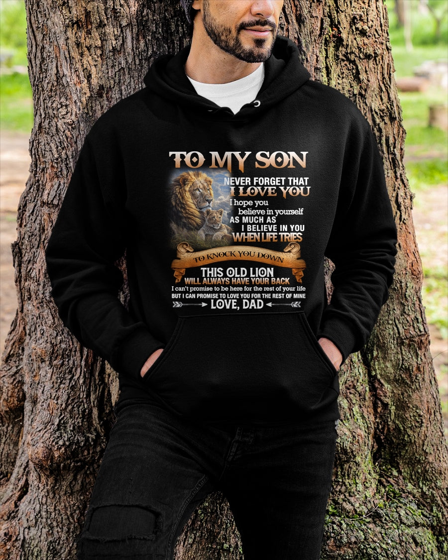 To My Son T-Shirt – Gift From Dad / Man - ccdi00 (SKU12-76)