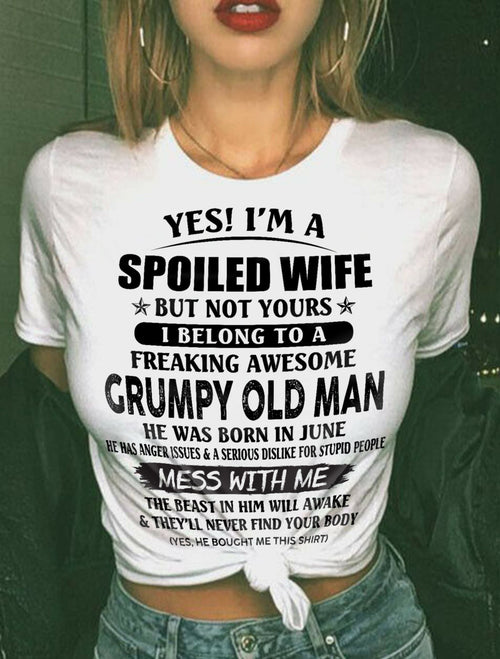 Grumpy Old Man June – Perfect gift for your wife From Husband – CCDI06 (SKU08-63-06)