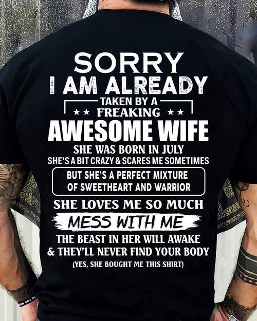 Wife July - Perfect gift for your husband - ccdi07 (SKU68-86-07)