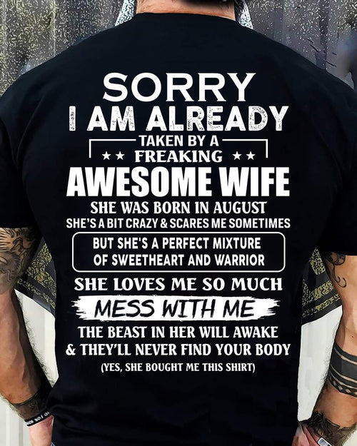 Wife August - Perfect gift for your husband - ccdi08 (SKU68-86-08)