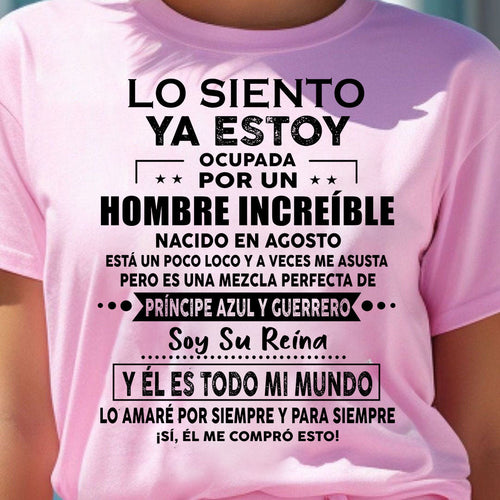 Agosto - El Regalo Perfecto Para Tu Esposa O Novia - CCDI08 (SKU08-SRNU-TBN-08)