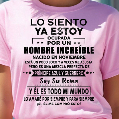 Noviembre - El Regalo Perfecto Para Tu Esposa O Novia - CCDI11 (SKU08-SRNU-TBN-11)