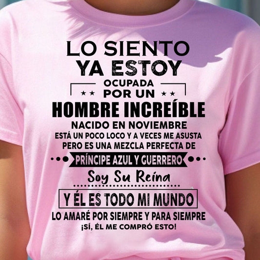 Noviembre - El Regalo Perfecto Para Tu Esposa O Novia - CCDI11 (SKU08-SRNU-TBN-11)
