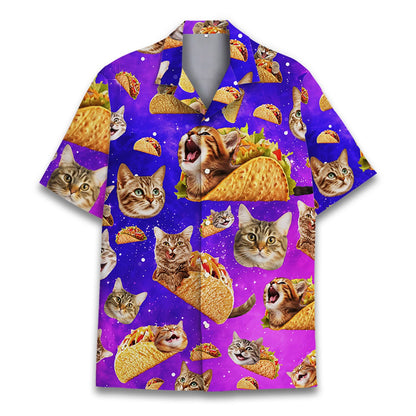 Hawaiian Shirt – Funny Raccoon 3D Hawaiian Short Sleeve Shirt
