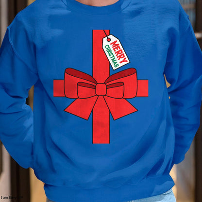 Christmas Shirts for Family, Funny christmas shirts, Christmas Unisex T-Shirt/Hoodie/Sweatshirt HLT00 - Funny DIY Christmas Present Costume T-Shirt