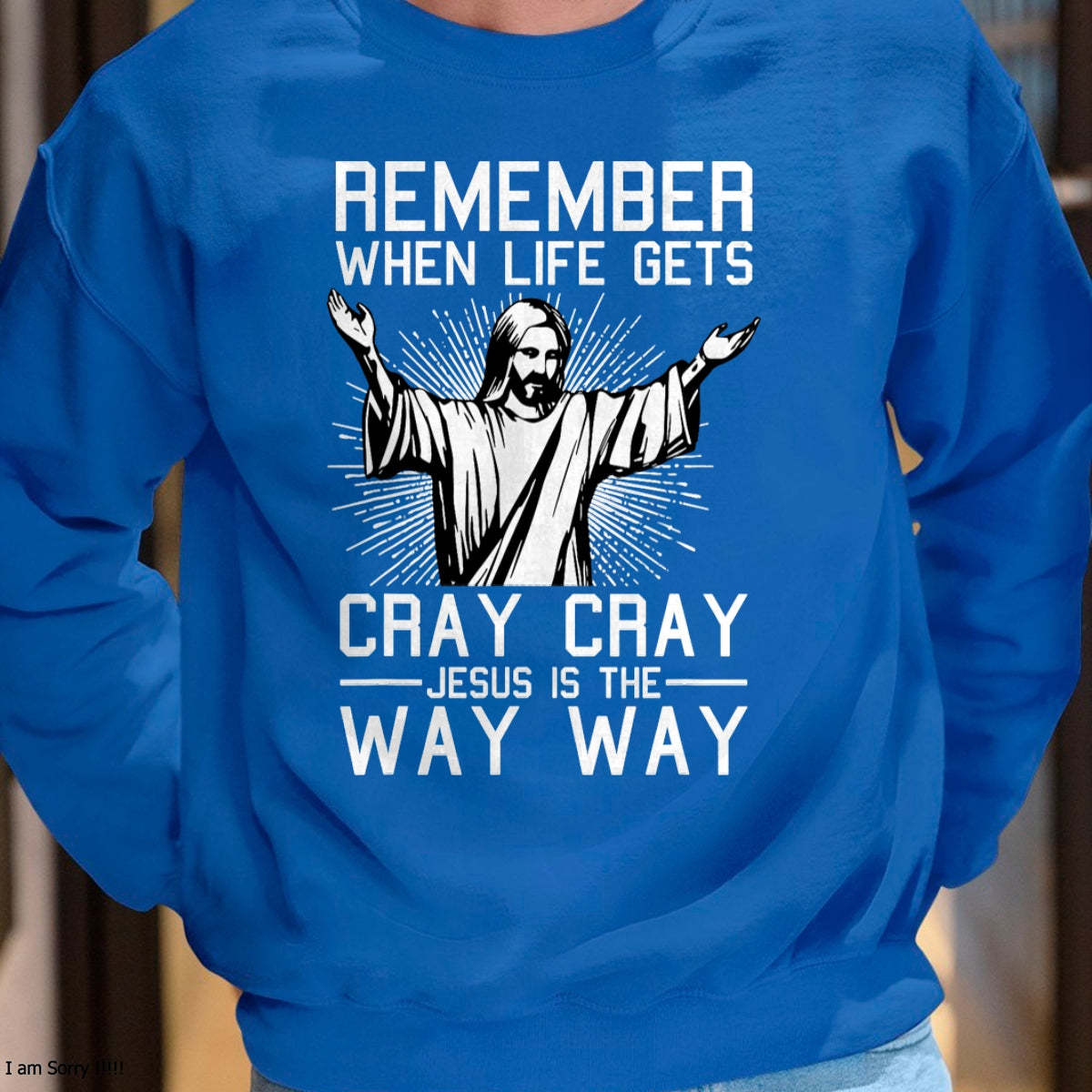 Christmas Shirts for Family, Funny christmas shirts, Christmas Unisex T-Shirt/Hoodie/Sweatshirt HLT00 - Jesus Is The Way Christmas Funny Faith Religious Christian T-Shirt