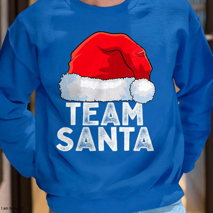 Christmas Shirts for Family, Funny christmas shirts, Christmas Unisex T-Shirt/Hoodie/Sweatshirt HLT00 - Team Santa Family Tradition Christmas Squad Matching Pajamas T-Shirt