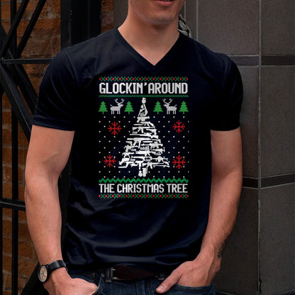 Christmas Shirts for Family, Funny christmas shirts, Christmas Unisex T-Shirt/Hoodie/Sweatshirt HLT00 - Funny Guns Ugly Christmas Sweaters for Gun Lovers Men Women T-Shirt