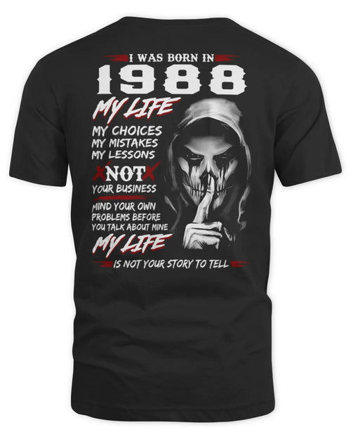 I WAS BORN IN 1988 US1988
