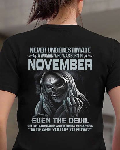 NOVEMBER - NEVER UNDERESTIUNDER A WOMAN - FMA (SKU09-13-11)