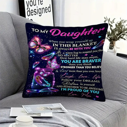 Special Gift For Your Daughter From Mom - Pillow (SKU2610-310)