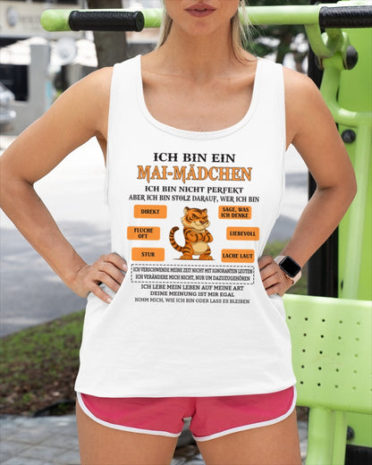 DEU05 - "ICH BIN EIN MAI-MÄDCHEN" – Geburtstagsgeschenk für Mai-Mädchen – FMA ccdi05 (SKU2605-369-05)