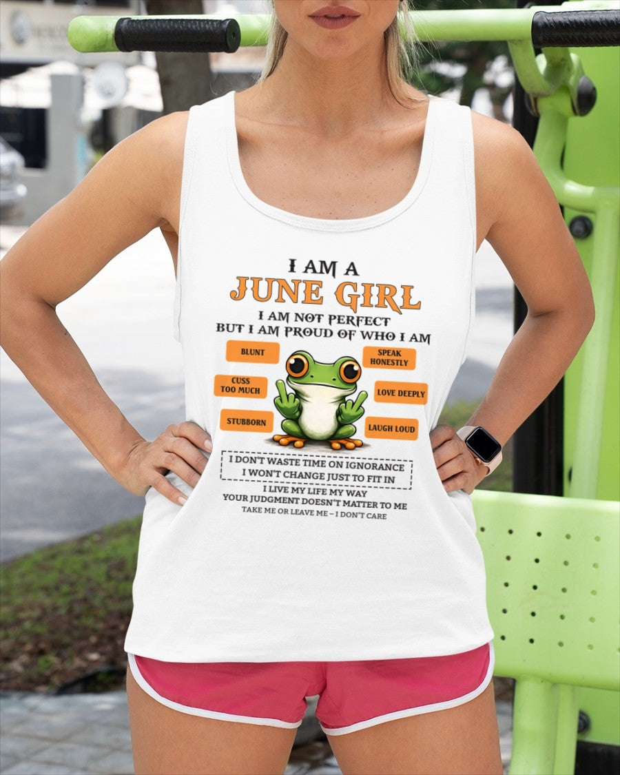 "I AM A JUNE GIRL" - Birthday Gift For June Girls - FMA ccdi06 (SKU2602-189-06)