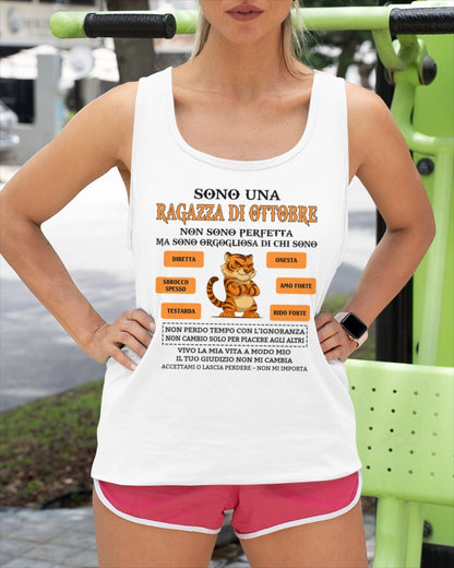 ITA - “SONO UNA RAGAZZA DI OTTOBRE” – Regalo di compleanno per ragazze nate a ottobre – FMA CCDI10 (SKU2605-335-10)