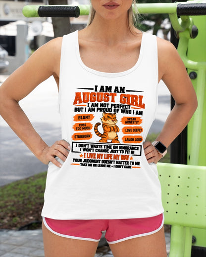 "I AM AN AUGUST GIRL" - Birthday Gift For August Girls - FMA ccdi08 (SKU2609-317-08)