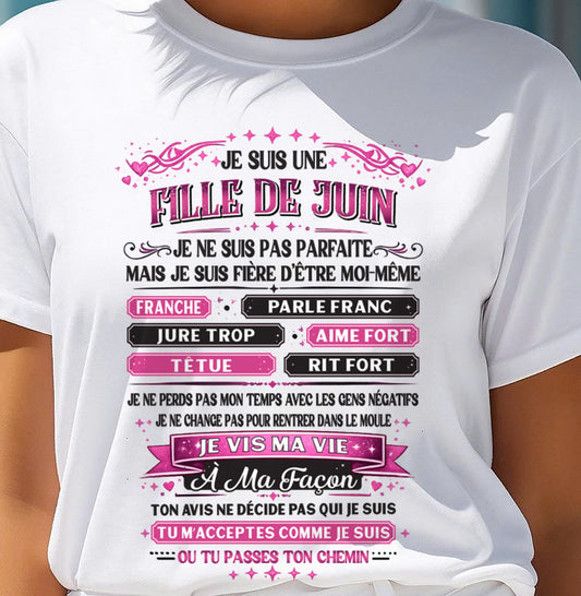 JE SUIS UNE FILLE DE JUIN     - fma ccdi06 / fr06 (SKU2603-295-06)