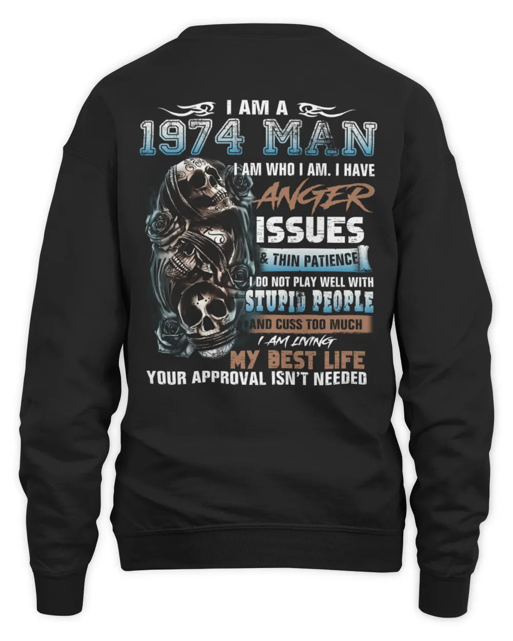 I AM A 1974 MAN US1974