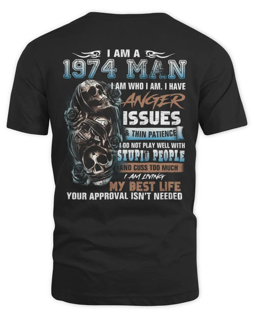 I AM A 1974 MAN US1974