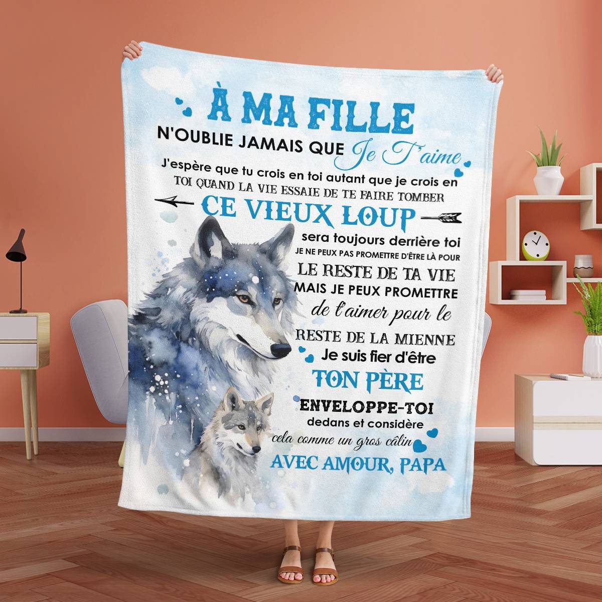 Cadeau Spécial Pour Ta Fille Couverture - De Papa