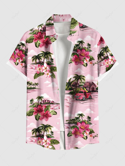 Hawaiian Shirt – Men's Fashion 3D Hawaiian Button-Down Shirt