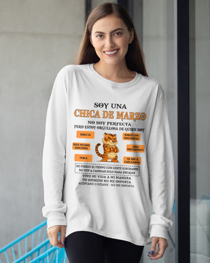 TBN03 - SOY UNA CHICA DE MARZO NO SOY PERFECTA PERO ESTOY ORGULLOSA DE QUIEN SOY - ccdi03 / fma (SKU2604-45-03)