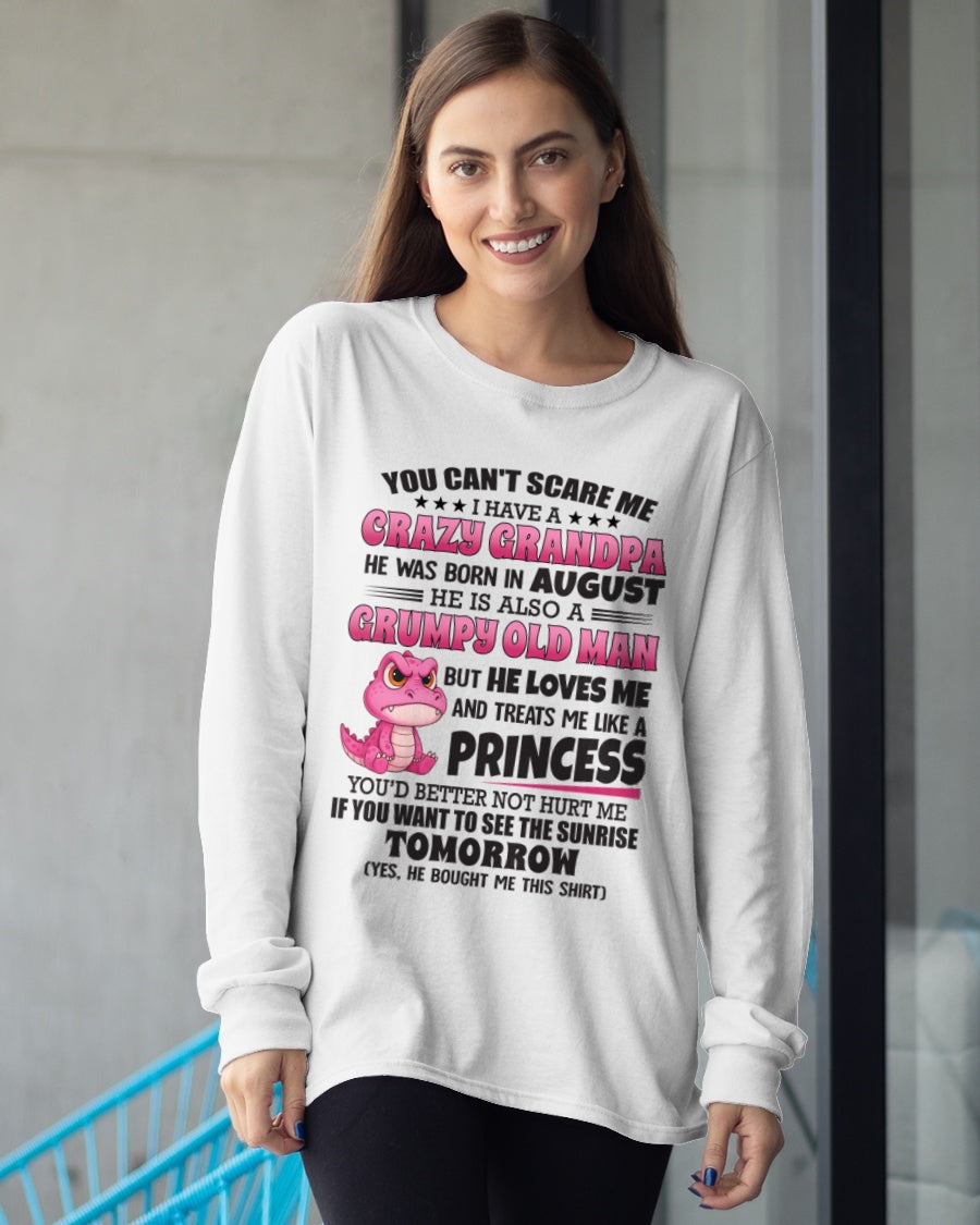 AUGUST - YOU CAN’T SCARE ME, I HAVE A CRAZY GRANDPA - TO GRANDDAUGHTER FROM GRANDPA ccdi08 (SKU09-105-08)