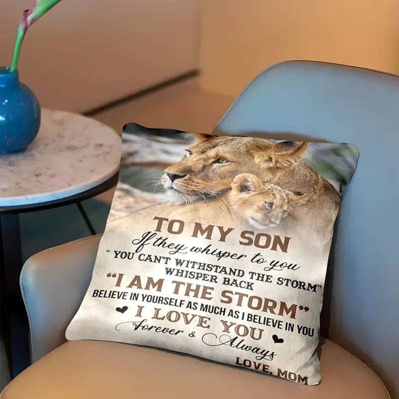 Special Gift For Your Son From Mom- Pillow
