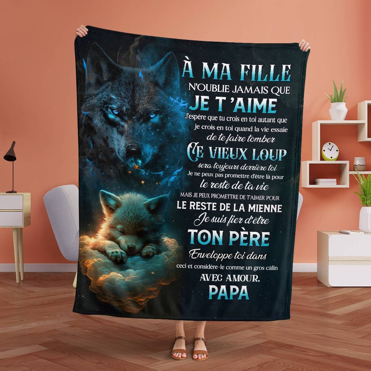 Cadeau Spécial Pour Ta Fille Couverture - De Papa