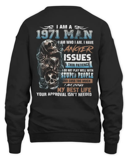 I AM A 1971 MAN US1971
