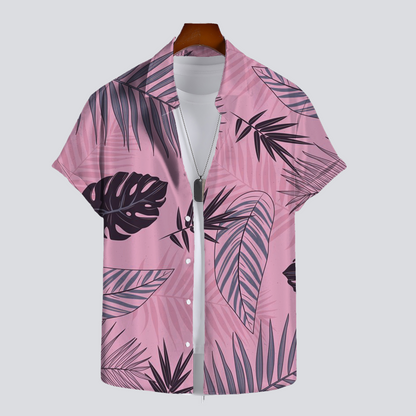 Hawaiian Shirt – Men's 3D Tropical Hawaiian Shirt – Summer Vacation Style