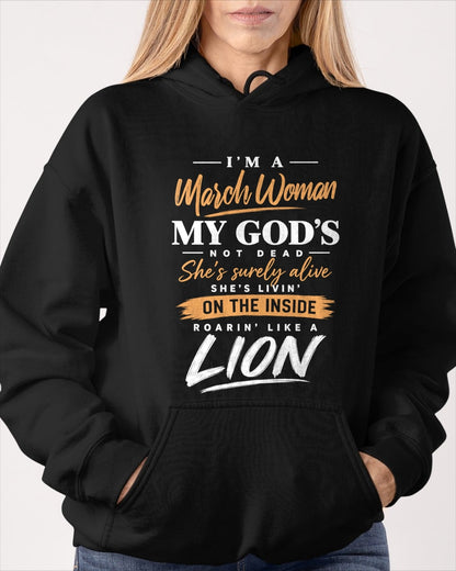 ccdi03 - I’M A MARCH WOMAN MY GOD’S NOT DEAD - FMA (SKU2608-507-03)