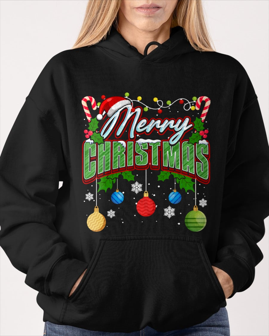 Merry Christmas Matching Family Merry Christmas Xmas T-Shirt (SKU-MRCM-21) FMA