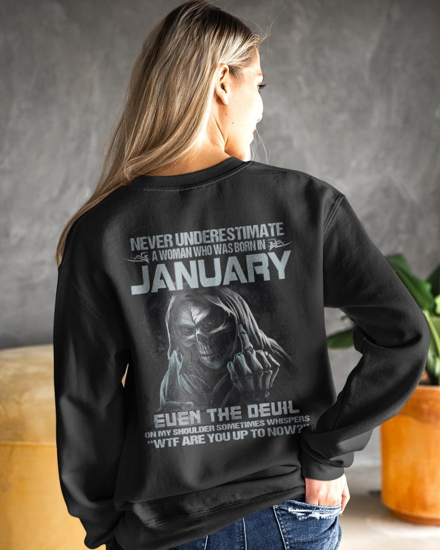 JANUARY - NEVER UNDERESTIUNDER - FMA (SKU09-13-01)