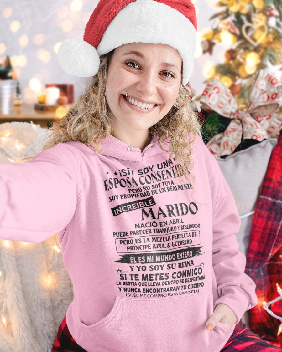 Abril - Esposo nacido en abril - Regalo especial para Esposa - T04 (Sku.TbnA3)