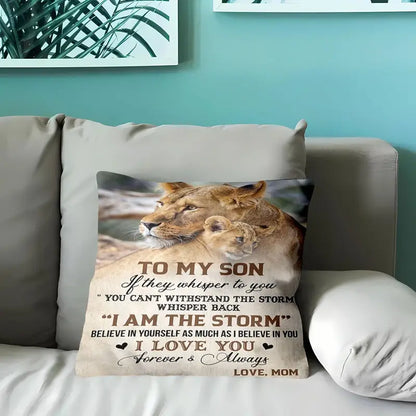 Special Gift For Your Son From Mom- Pillow